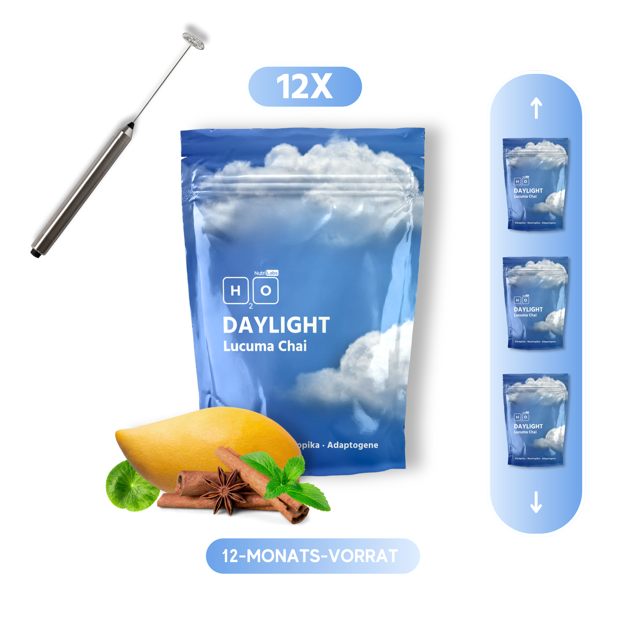 Daylight: Jahres-Vorrat (12X)